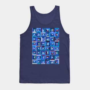 Blue Note Quilt Tank Top